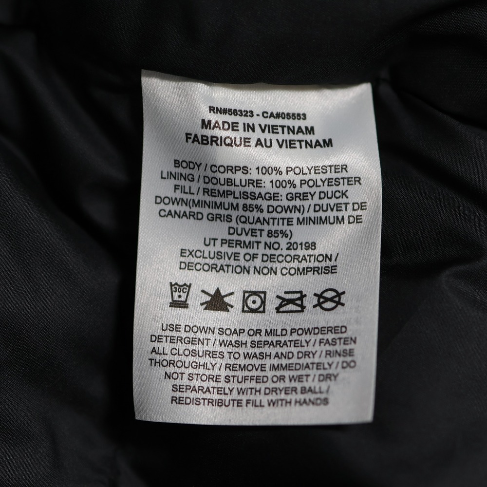 Nike Puffer Jacket Mens Small Black Sportswear Therma-FIT 650 Down IB2973-010 - Picture 12 of 12